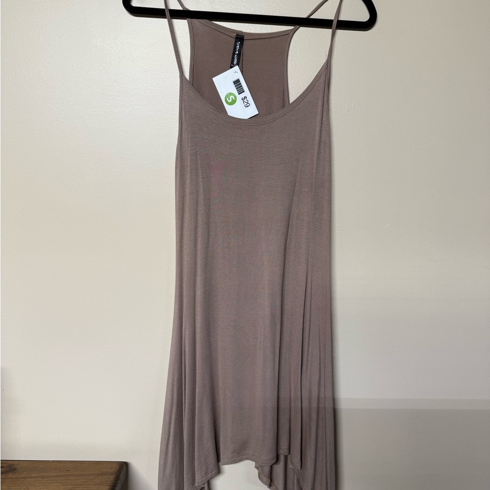 Zara Brown Midi Dress